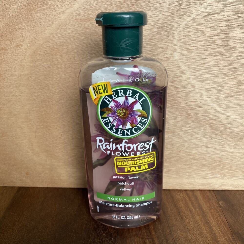 Clairol Herbal Essences Rainforest Flowers Nourishing Palm Shampoo 12 Oz